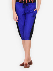 Dazzgear Women Royal Blue Capris