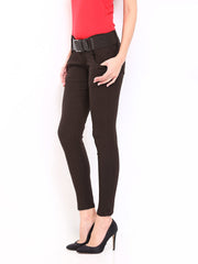 Deal Jeans Women Brown Treggings