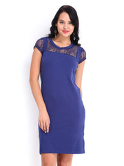 DressBerry Blue Shift Dress