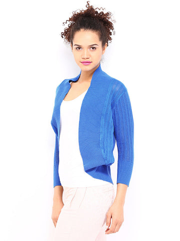 DressBerry Blue Shrug