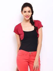 DressBerry Red Shrug