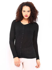 DressBerry Women Black Sweater