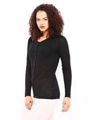 DressBerry Women Black Sweater
