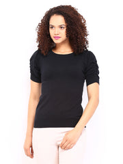 DressBerry Women Black Sweater