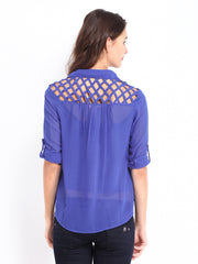 DressBerry Women Blue Shirt