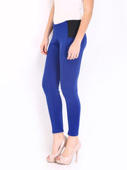 DressBerry Women Blue Treggings