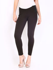 DressBerry Women Dark Brown Treggings