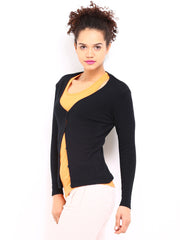 DressBerry Women Navy Cardigan