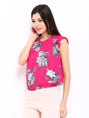 DressBerry Women Pink Printed Top