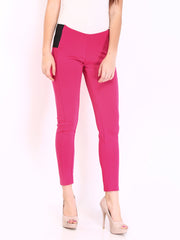 DressBerry Women Pink Treggings