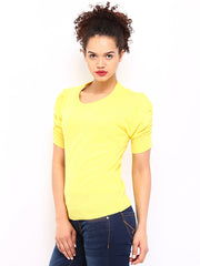 DressBerry Women Yellow Sweater