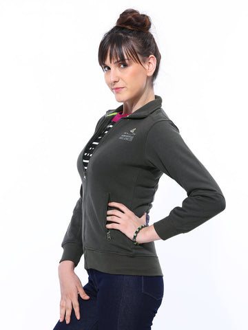 Duke Women Charcoal Grey Sweatshirt