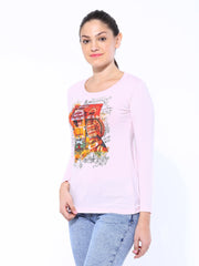 Duke Women Pink Printed Top