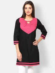 Eavan Women Black Kurta