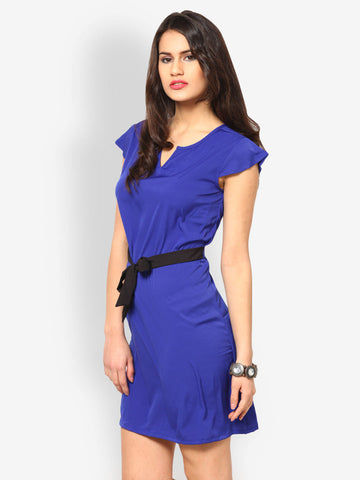 Eavan Royal Blue Shift Dress