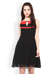 Eavan Black Fit &amp; Flare Dress