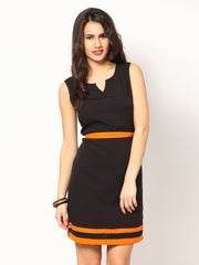 Eavan Black Fit &amp; Flare Dress