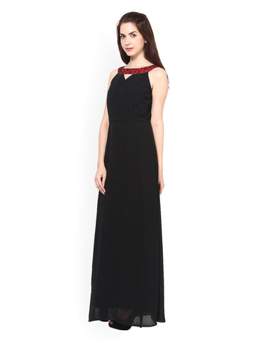Eavan Black Maxi Dress