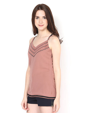 Eavan Women Light Brown Top