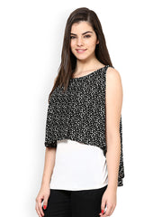 Eavan Women Black &amp; White Top