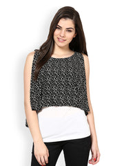 Eavan Women Black &amp; White Top