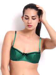 Enamor Green La Mode Bra LB77