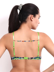 Enamor Multi-Coloured Printed Bra LB78
