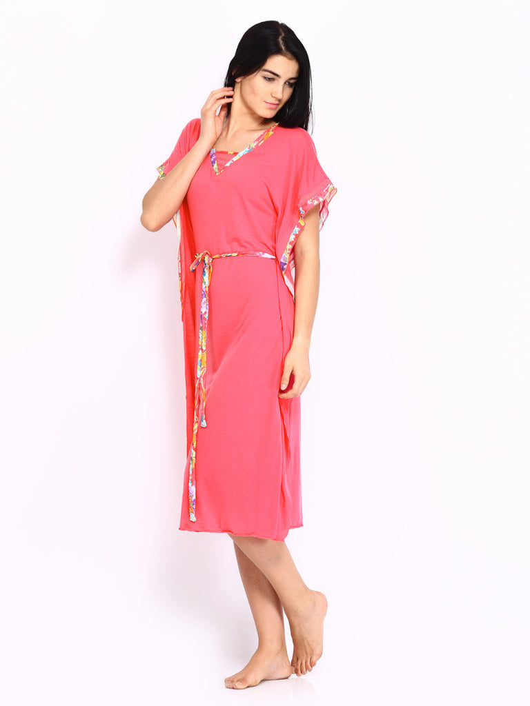 Enamor Pink Nightdress FN 15