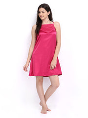 Enamor Pink Nightdress DZ17