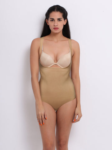 Enamor The Hourglass Collection Skin Coloured Seamless Torso Shapewear BS07