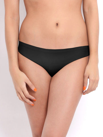 Enamor Women Black Briefs 1MSNS18