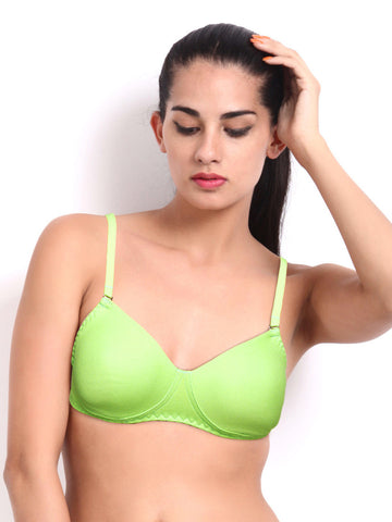 Enamor Green Bra AB 62