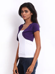 Espresso Purple Shrug