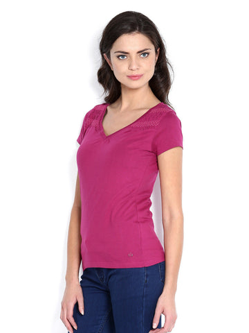Espresso Women Pink T-shirt