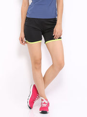 Fila Women Black Shorts