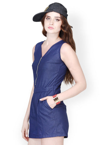 FabAlley Women Blue Playsuit