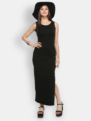 FabAlley Black Maxi Dress