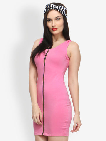 FabAlley Pink Bodycon Dress