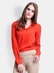 FabAlley Women Orange Top