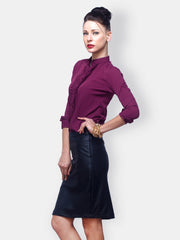 FabAlley Women Purple Shirt