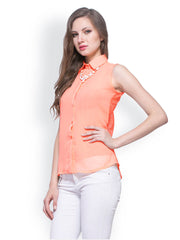 FabAlley Women Orange Top
