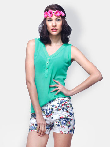 FabAlley Women Green Top