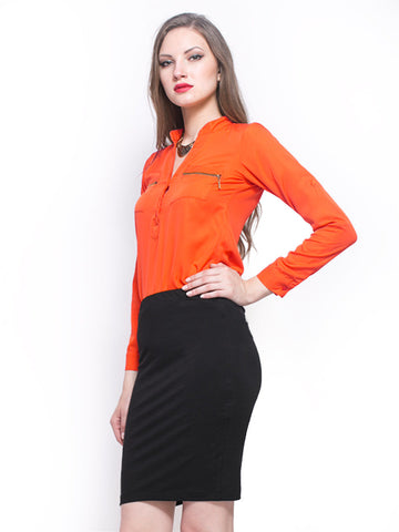 FabAlley Women Orange Top