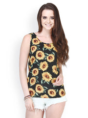 FabAlley Women Black Printed Top