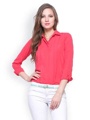 FabAlley Women Pink Top