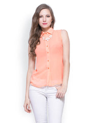 FabAlley Women Orange Top