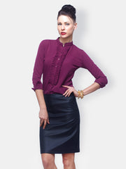 FabAlley Women Purple Shirt