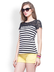 FabAlley Women Black Top