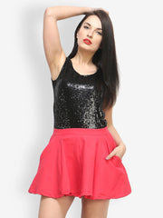 FabAlley Women Black Top