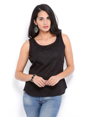Fabindia Women Black Top